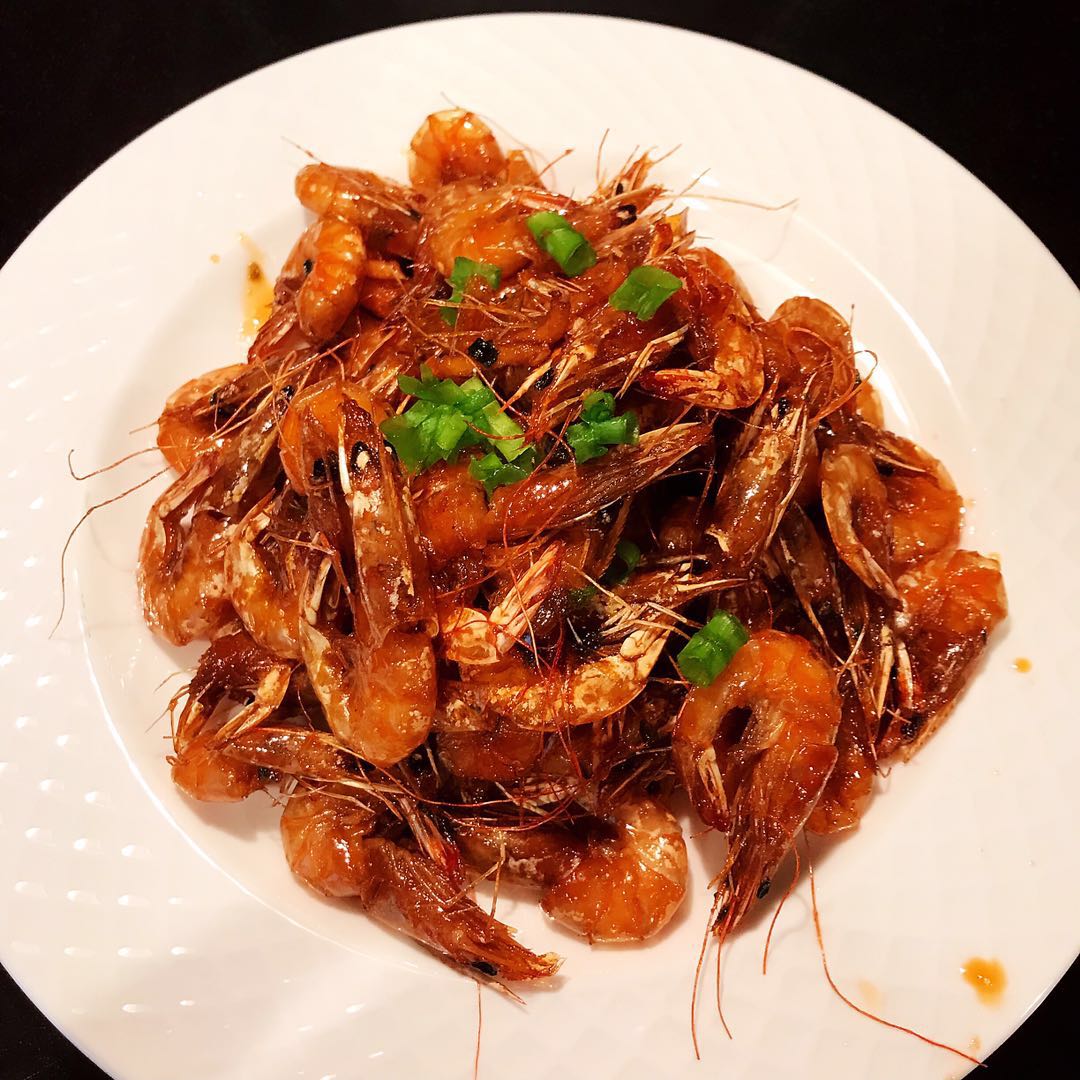 Braised River Shrimp (Air fry)