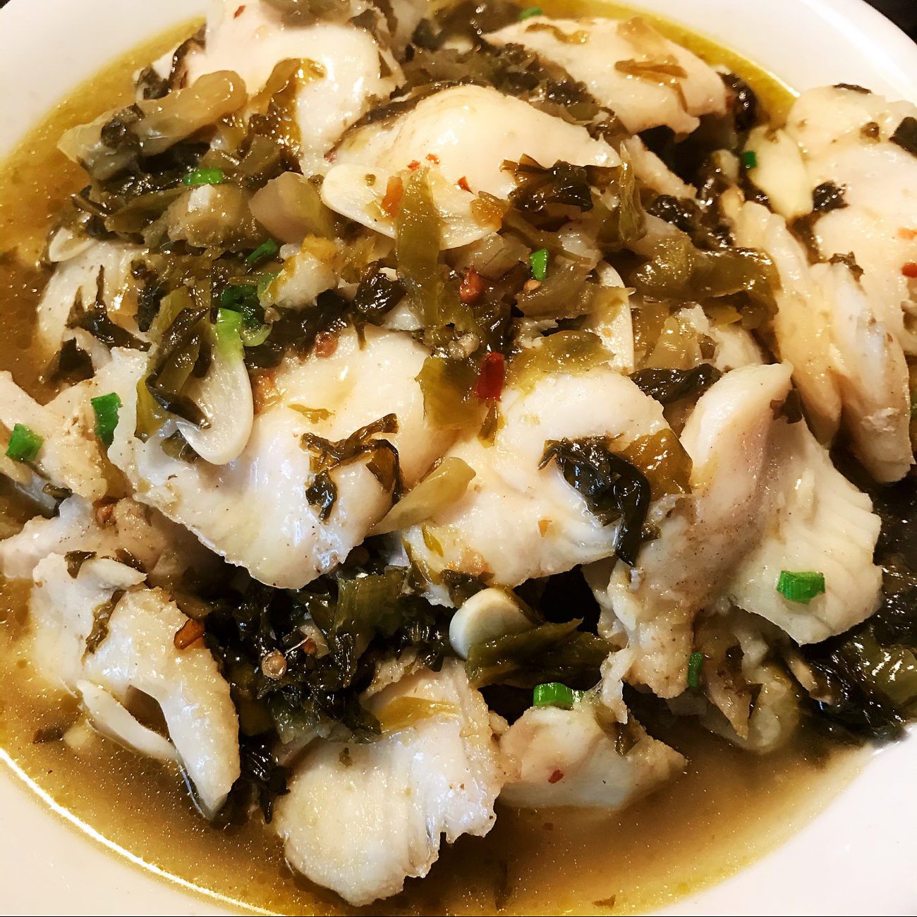 AirGO Sour pickled vegetables with fish