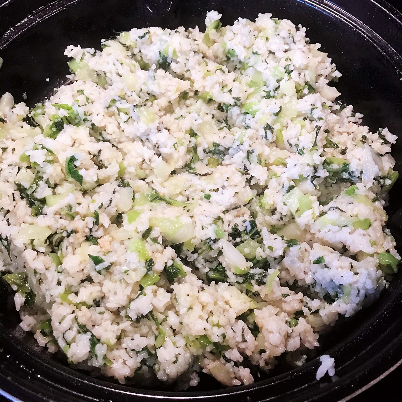 Vegan Bok Choy fried rice