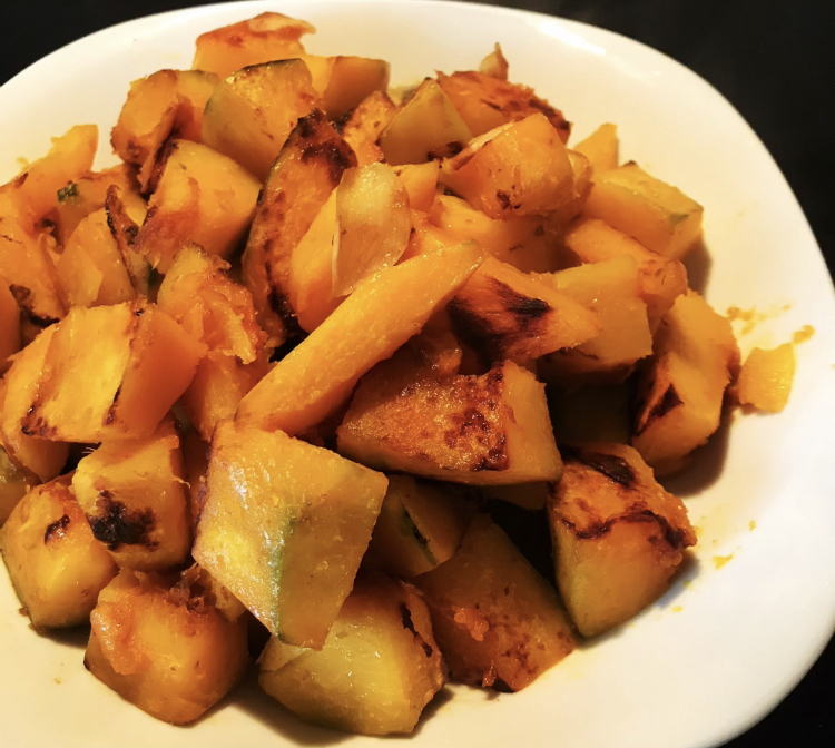 AirGO grilled Japanese pumpkins
