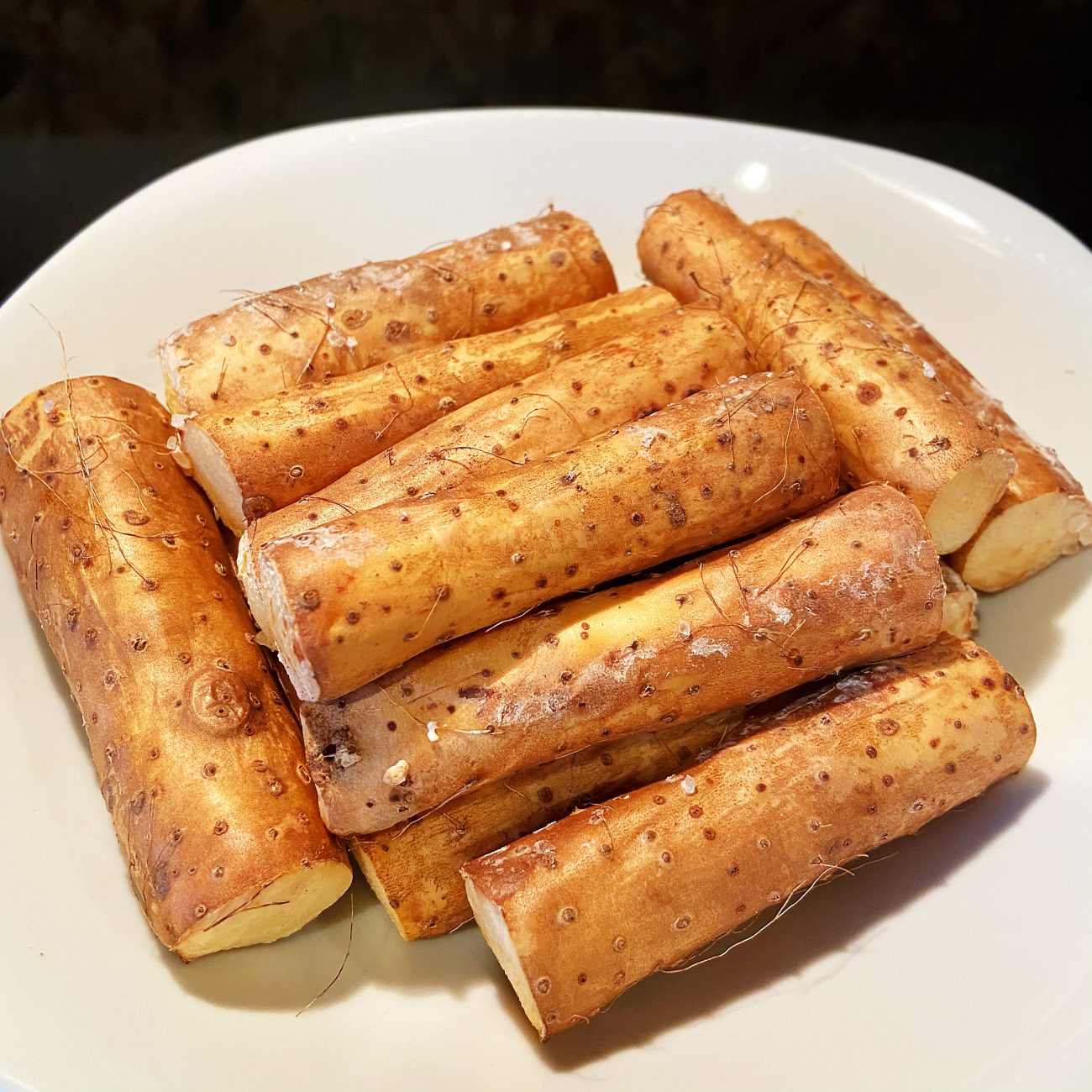 Coarse salt baked Chinese Yam