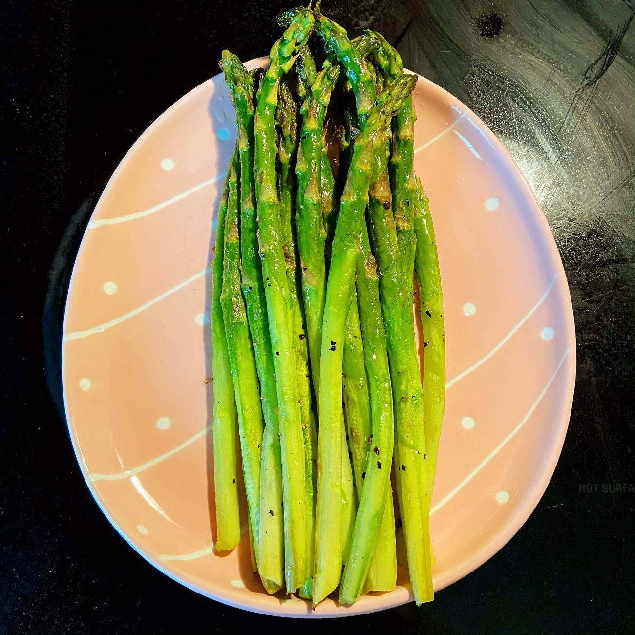 Super tender Grilles Asparagus